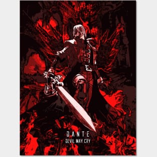 Classic Dante from Devil May Cry Posters and Art